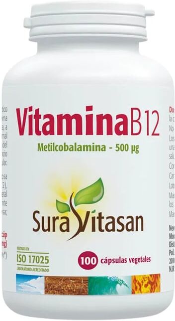 Sura Vitasan Vitamina B12 500 mcg 100 VCaps