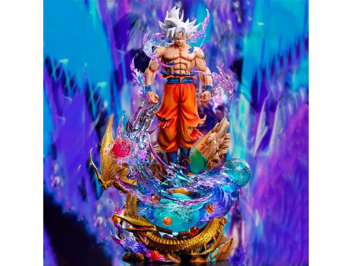Figurine d'action Dragon Ball Ultra Instinct Son Goku, modèle en Pvc, collection, Statue, ornements de bureau, cadeau d'anniversaire pour les Fans