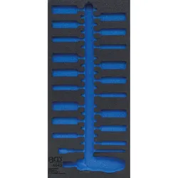 BGS Werkstattwageneinlage 1/3 leer für Art. 4043 - 4043-1