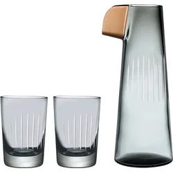 Parrot Wasserkaraffe mit 2 Gläsern 3 El.
