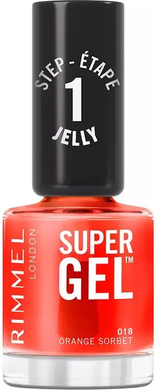 Rimmel London Super Gel Nail Polish 12 ml 18-Orange Sorbet
