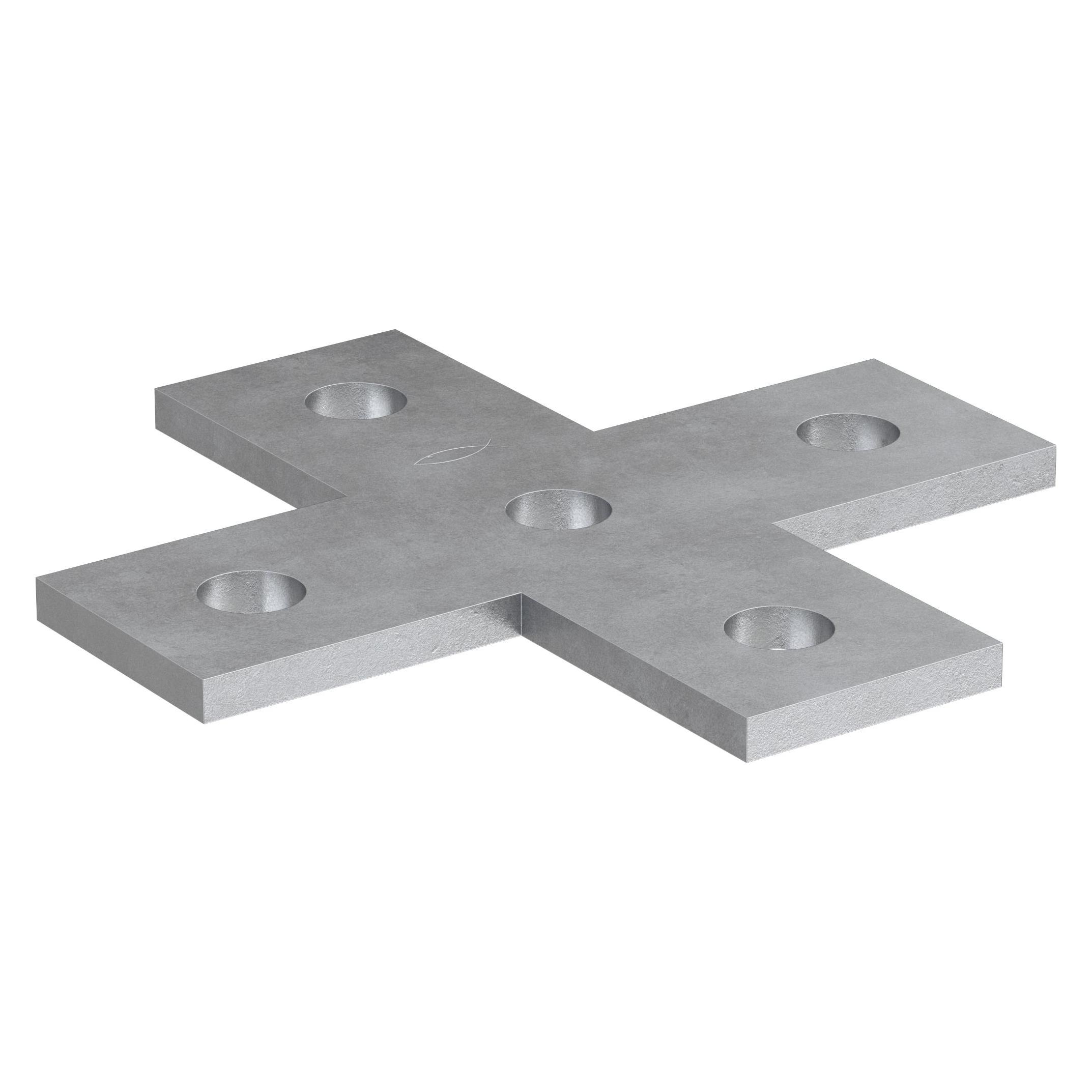 Fischer Verbindungselement FFF 5C (Flachverbinder, 20 Stk.) (553073)