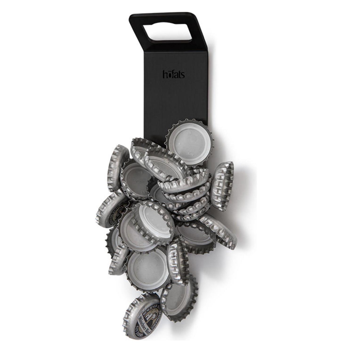 Disco Möbel JOHNNY CATCH Magnet Flaschenöffner schwarz (Kapselheber) (00841)