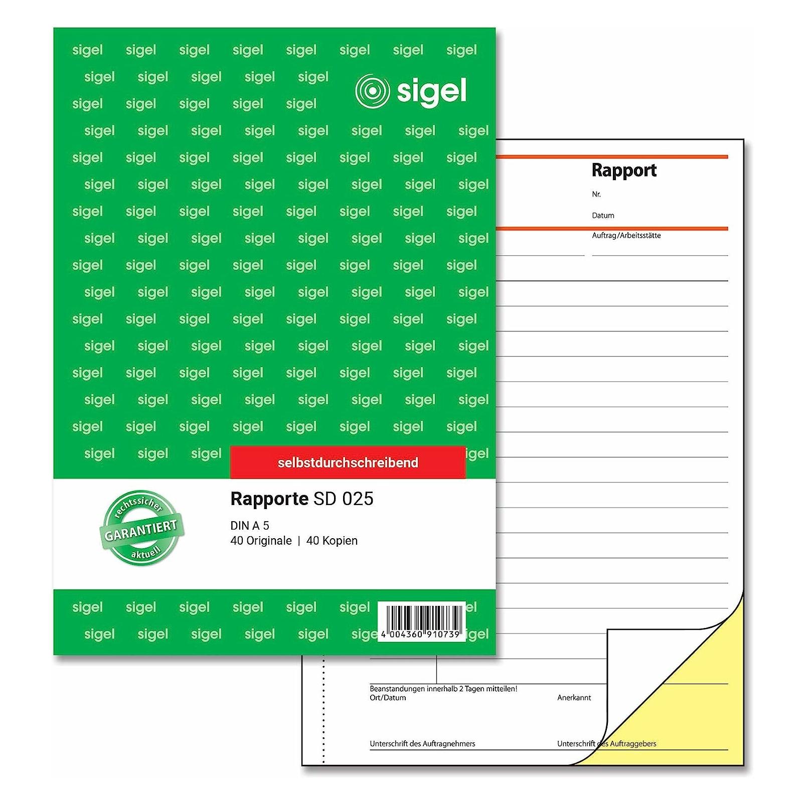 Sigel SD025 Geschäftsformular (80x) (SD025)