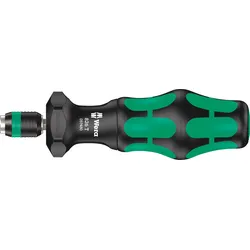 WERA 05057480001 - Bithalter, Kraftform Turbo Bits-Handhalter mit Rapidaptor