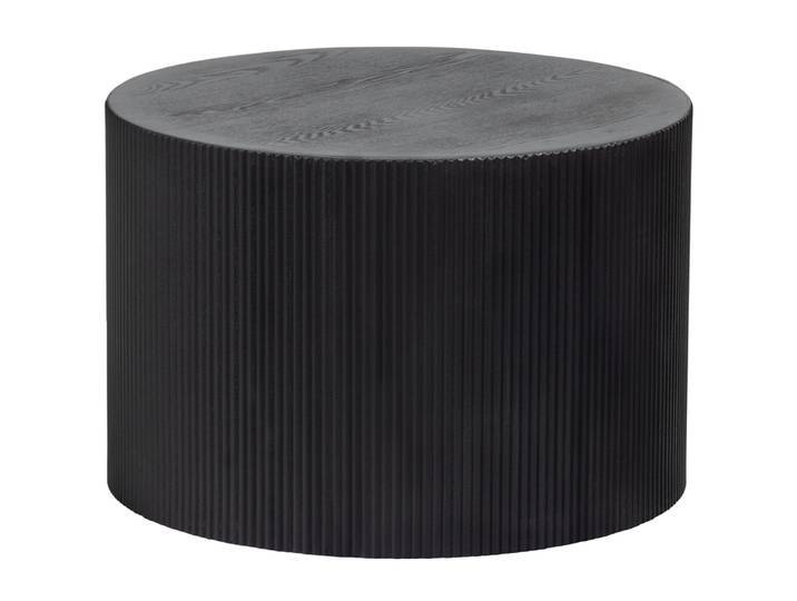 Beistelltisch SANNE 60x60 cm rund schwarz