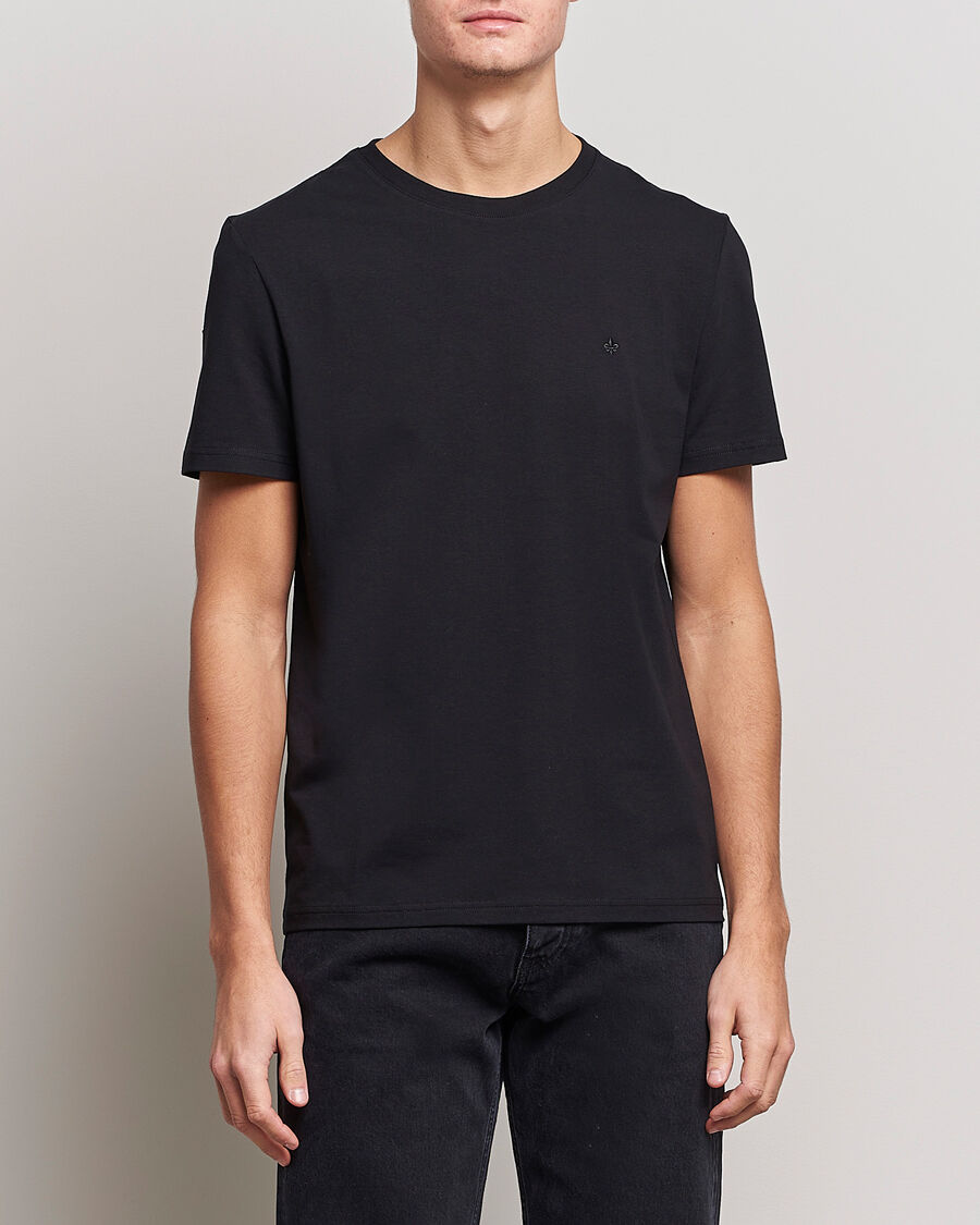 Morris James T-Shirt Black men S Sort