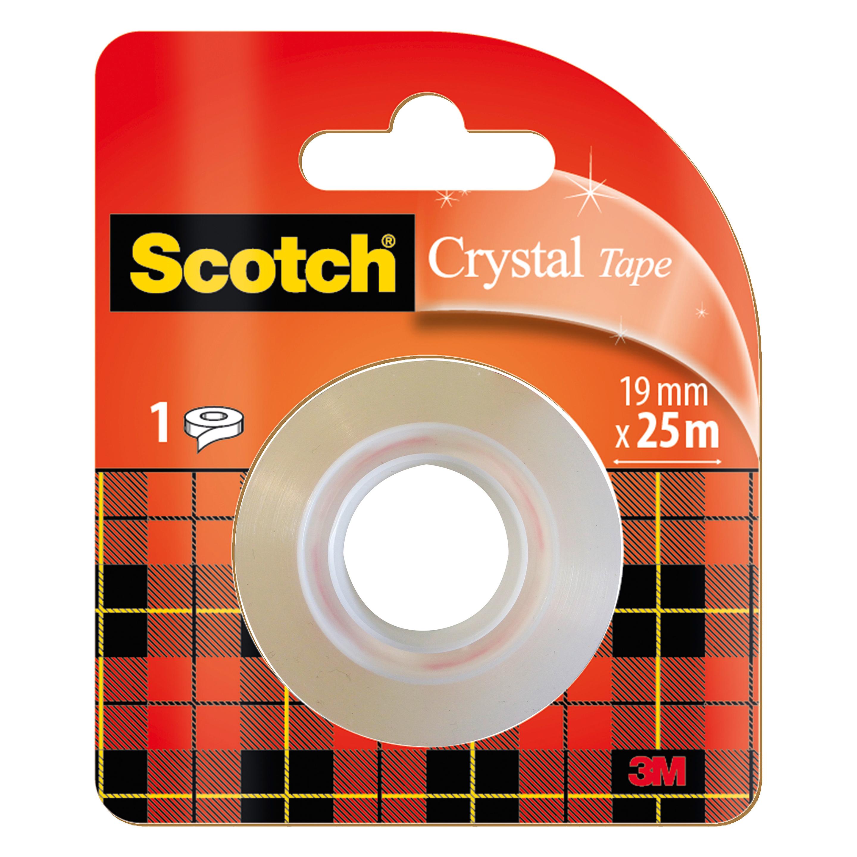Scotch Crystal Klebeband (19 mm) (6-1925R)
