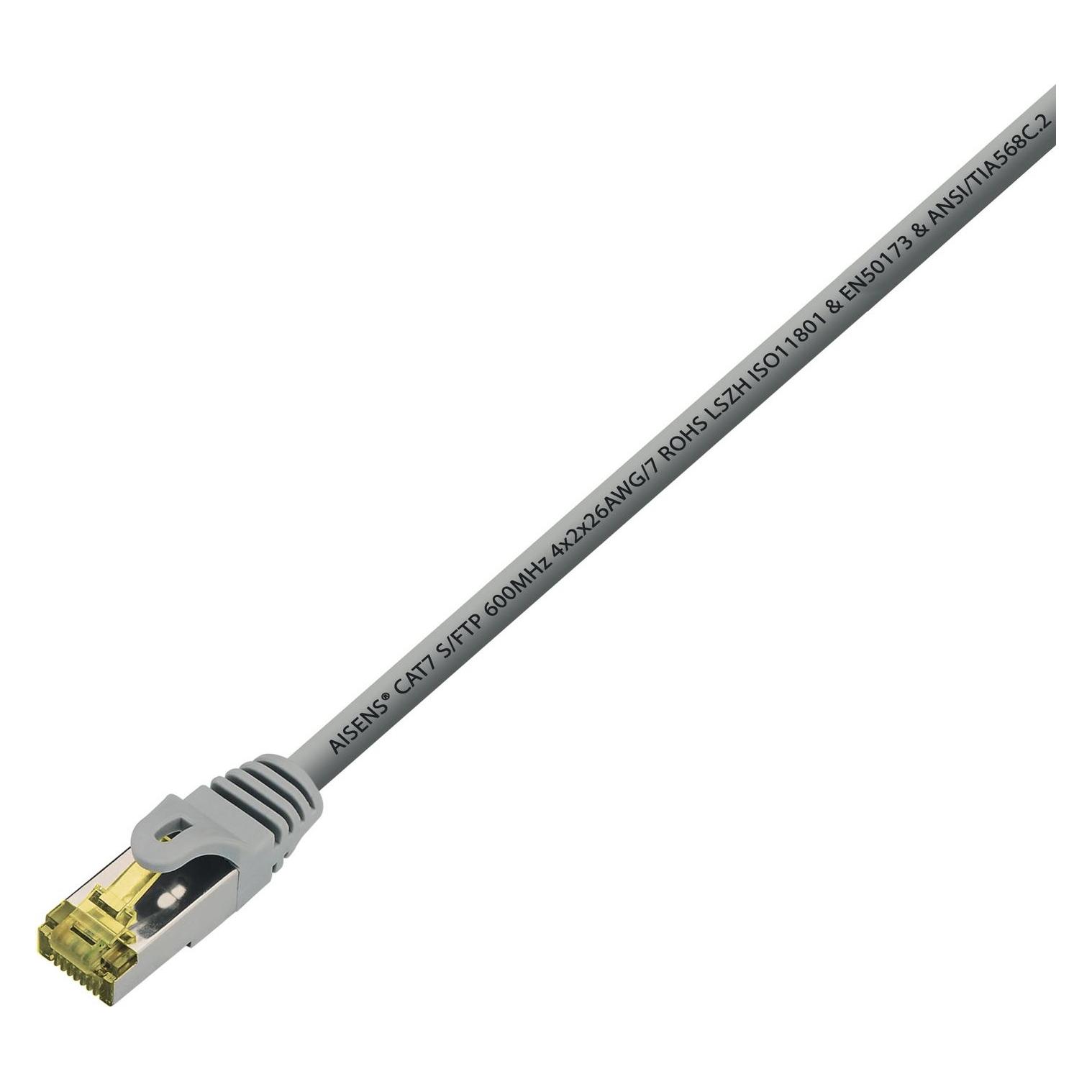 Aisens A146-0338 Netzwerkkabel Grau 10 mCat.7 Rohkabel S/FTP (S-STP) (S/FTP, CAT7, 10 m) (A146-0338)