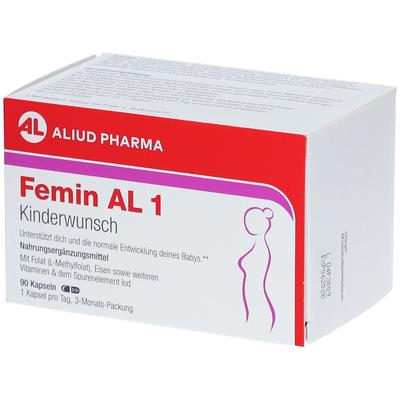 Femin AL 1 Kinderwunsch Hartkapseln 90 St