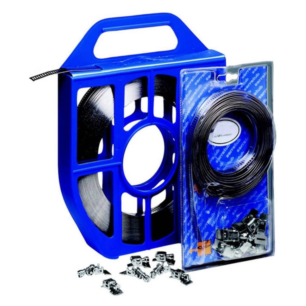 Magni Norma Serratub Endlosband-KIT 12mm W2B, 3m Band, 6Köpfe (08150007002)