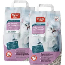MIEZE KATZ Premium Katzenstreu mit Frischeduft 6L