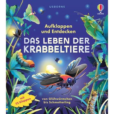 Aufklappen und Entdecken: Das Leben der Krabbeltiere, Gebundene Ausgabe von Minna Lacey, Usborne, 978-1-03-570527-6