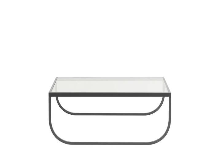 Asplund Table basse Tati High verre, storm grey