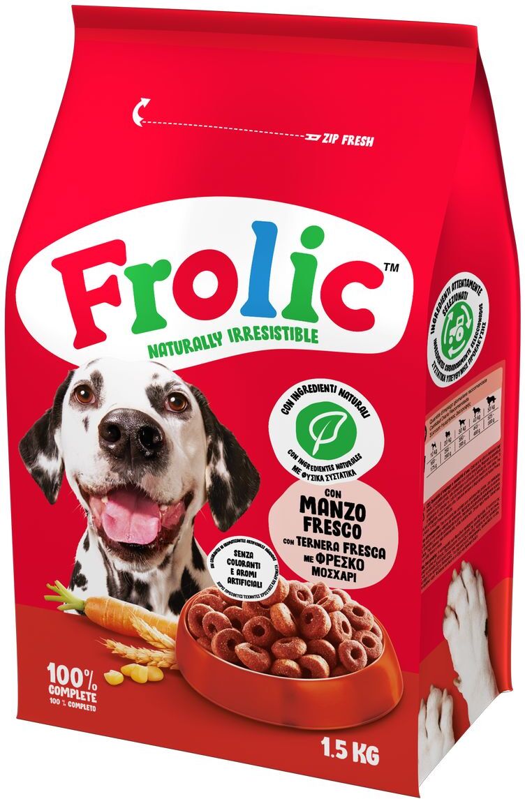 Frolic Cibo Secco Adult Manzo 1.5KG