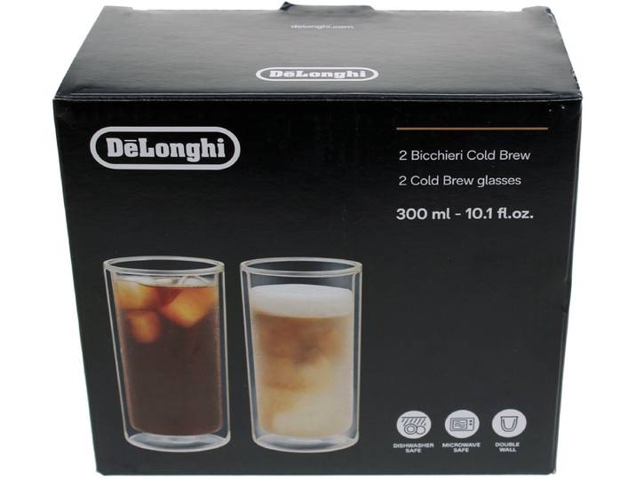 DELONGHI - Dubbelwandige Glazen Cold Brew DLSC325 - AS00004179
