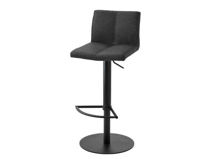 Tabouret de bar myPABLO 42 x 78 x 46cm Gris foncé