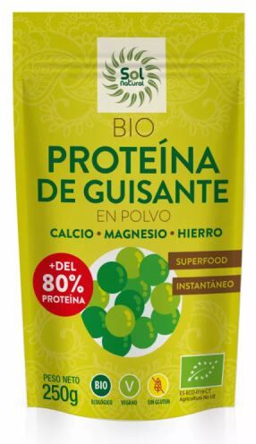 Sol Natural Bio Pea Protein 250 gr