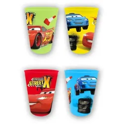 Cars Trinkbecher 4er Set Motiv 1