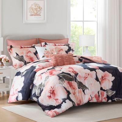 Jla Home/Bed Shanti II Comforter Bed Set Blush, California King, Blush