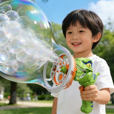JoyToys Dinosaur Bubble Gun Automatic Bubble Machine For Kids Outdoor Party Toy Dinosaur Bubble Gun Automatic Bubble Machine For Kids Outdoor Party Toy