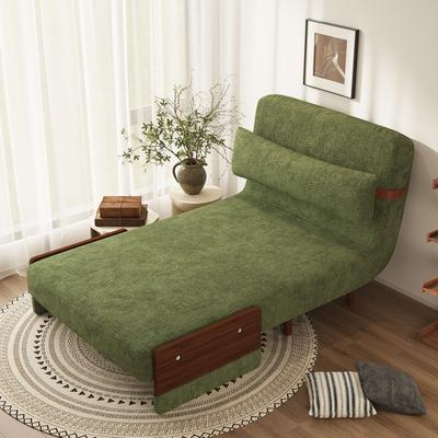 The Right Path "35.4 Inch Modern Olive Green Fabric 3 In 1 Sleeper Chair Bed - 35.4"" W x29.9"" D x 31.5"" H"