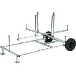 Verlegehaspel 4-Arm, fahrbar, für Rohrmaße:Max H=650xd/i680-a 1300mm,max 100Kg Belastung