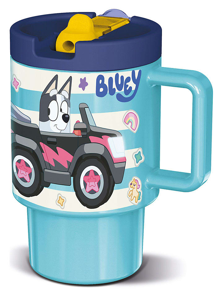 Stor Becher "Bluey" in Hellblau - 530 ml - onesize