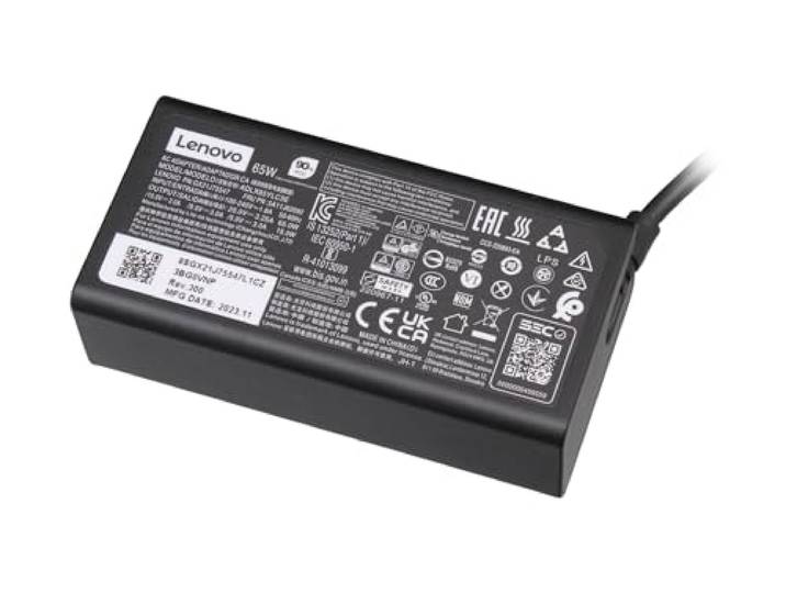 Sparepart: Lenovo 65W USB-C AC adapter with dual ports, FRU5A11J62104 (dual ports)