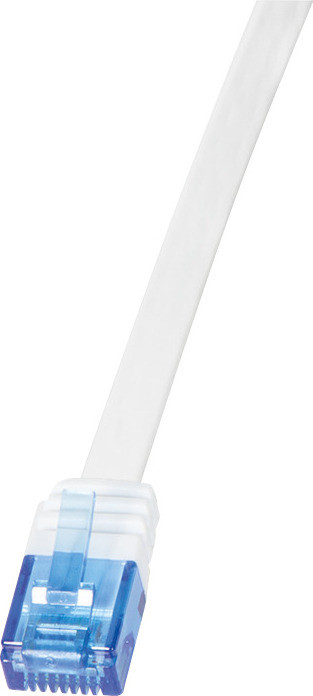LogiLink CAT 5e platte patchkabel U/UTP wit 5 meter