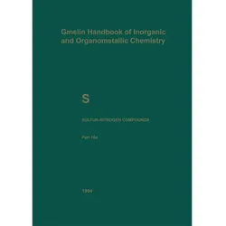 S Sulfur-Nitrogen Compounds, Fachbücher von Hans-Jürgen Fachmann, Reimund Jotter, Norbert Baumann