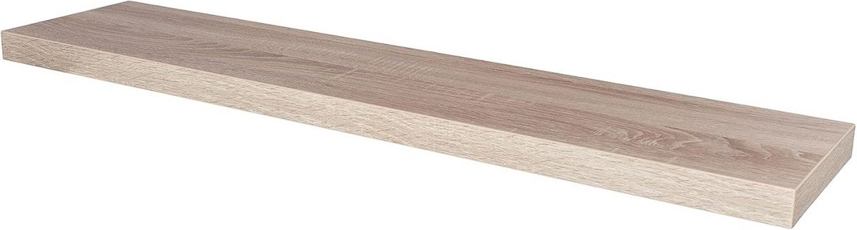 Wandbord Sonoma Eiken - Decoratieve Wandplank - 100 cm