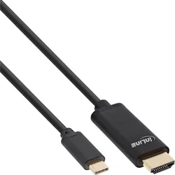 InLine USB Display Kabel, USB-C Stecker zu HDMI Stecker, 3m