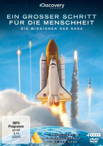 Ein großer Schritt für die Menschheit - Die Missionen der NASA [4 DVDs] - Preis vom 09.10.2026 07:28:09 h