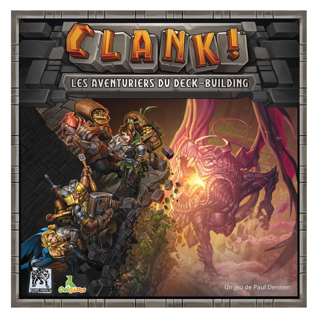Origames Clank f (Französisch, 2 - 4 Spieler) (JDPRGS001)