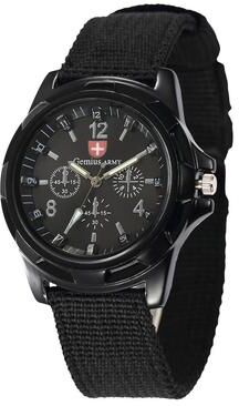 USA Free Shipping Shop Military Watch For Men Tactical Analog Quartz Watch With Green Nylon Strap black