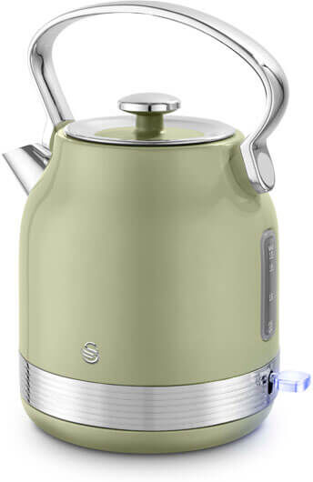 Swan Retro Revive Green Traditional Kettle