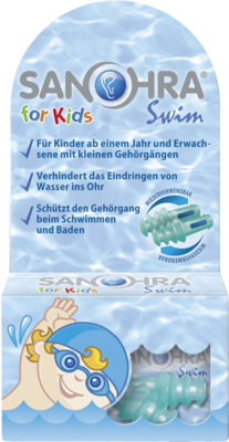 Innosan GmbH SANOHRA swim Ohrenschutz f.Kinder 2 St 05729065
