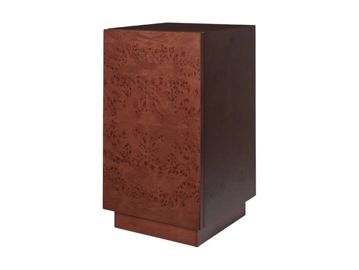 Ferm Living Burl Side Table Blumentopfständer Dunkel gebeizt