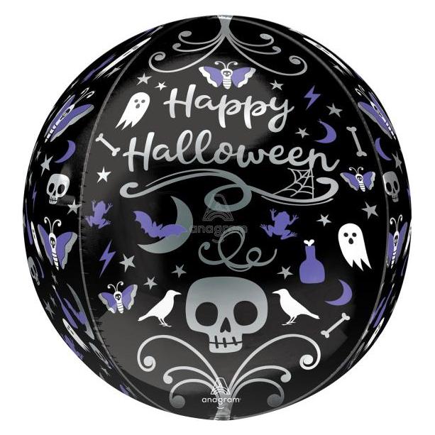 Anagram Orbz Mondlict Halloween Folienballon verpackt 38 (5x) (4316475)