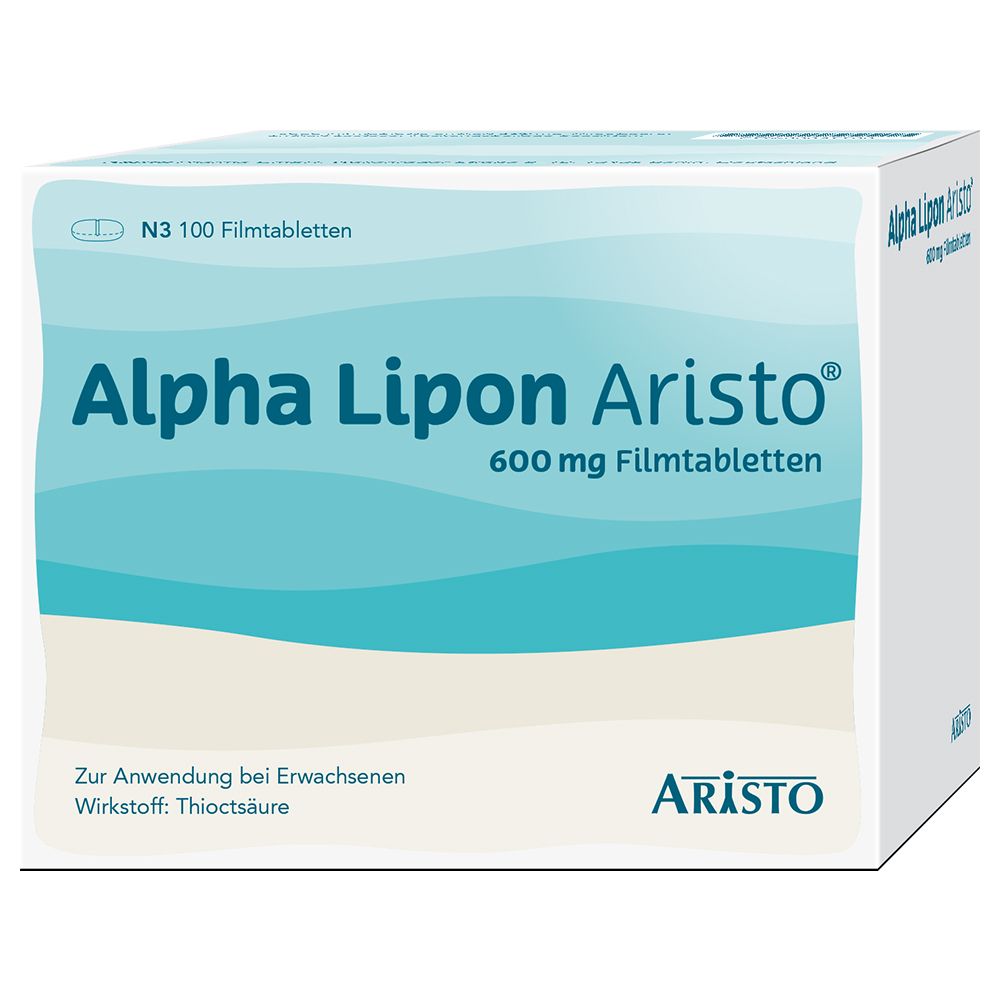 Alpha Lipon Aristo 600 mg Filmtabletten 100 St