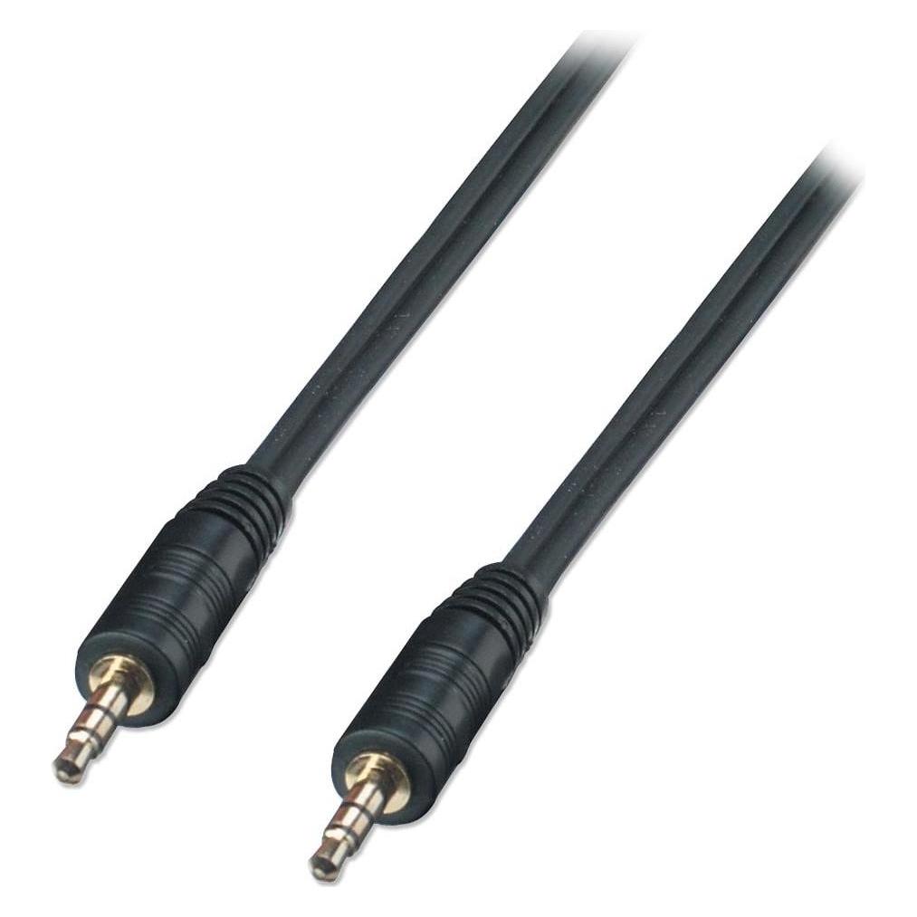 Lindy Kabel mit 3,5mm Klinkenstecker (5 m, AUX Kabel) (35644)