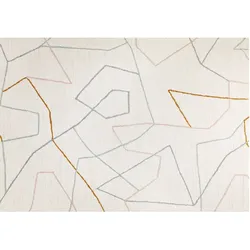 WECONhome Kurzflorteppich Nox creme weiß 70x140 cm