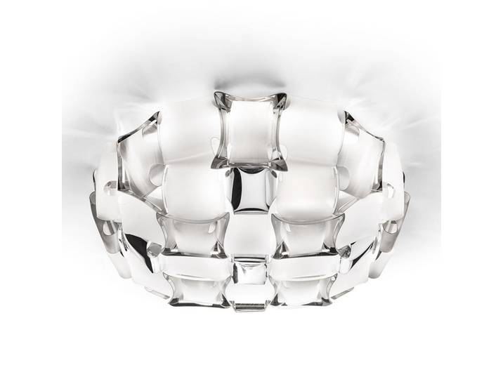 Mida Plafonnier/Applique Murale Medium Blanc/Platine - Slamp - Salon / séjour - Plastique