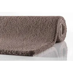 RHOMTUFT Badteppich SQUARE/ASPECT taupe 55 cm x 60 cm WC-Vorleger