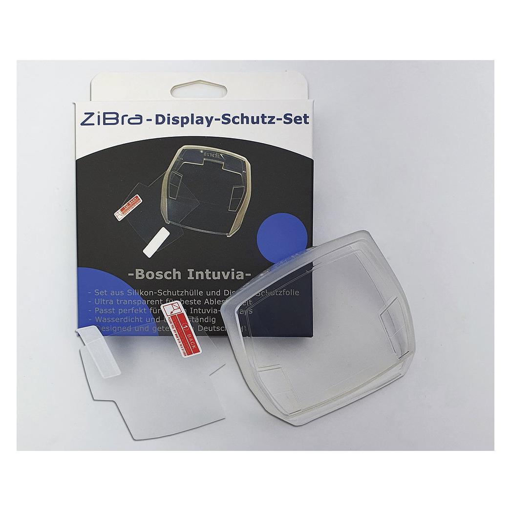 ZiBra Displayschutz Set mit Schutzhülle passend für Bosch Intuvia (nicht Intuvia 100) (ZB001)