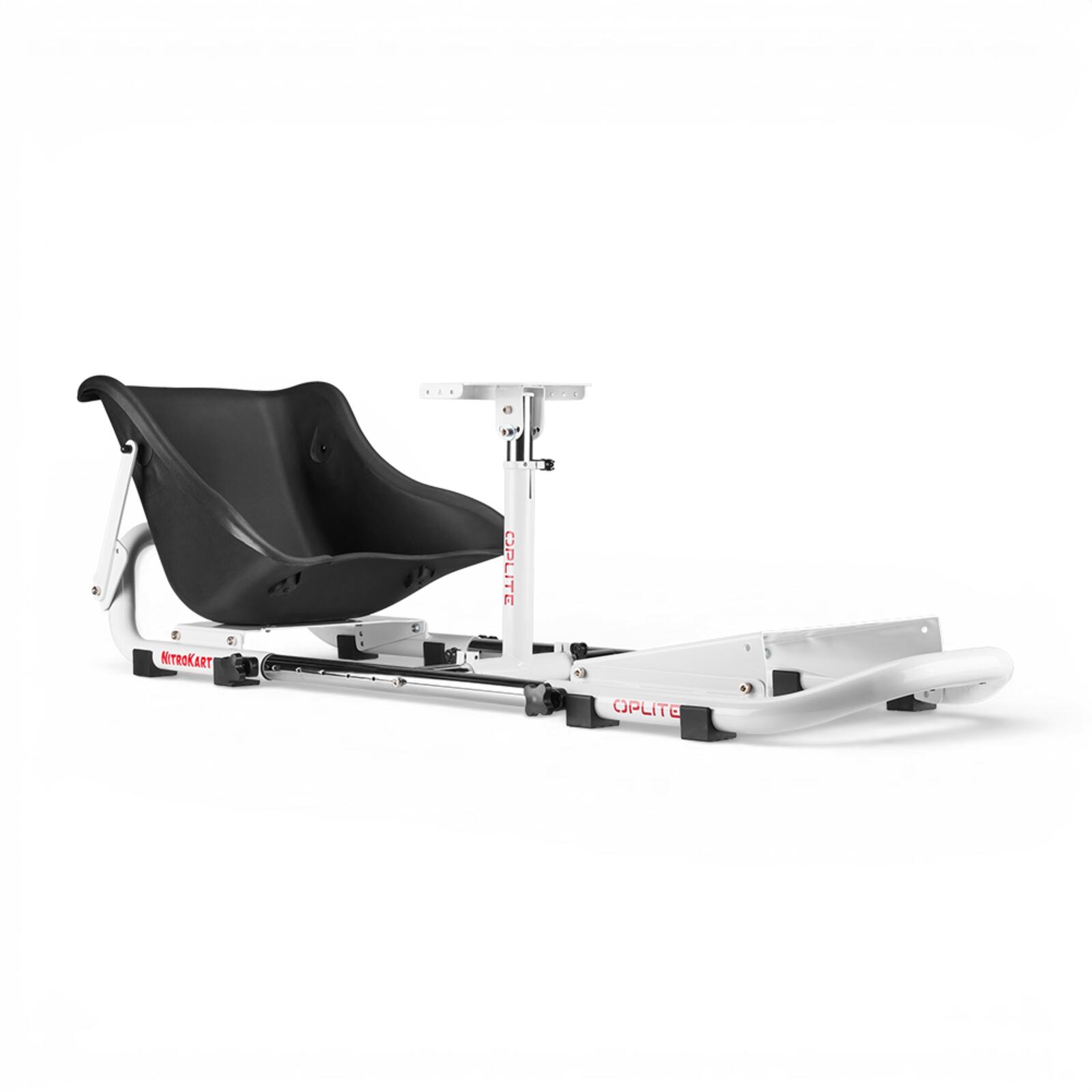 OPLITE Games OPLite Cockpit Nitrokart V2 weiß OP-NK2-W