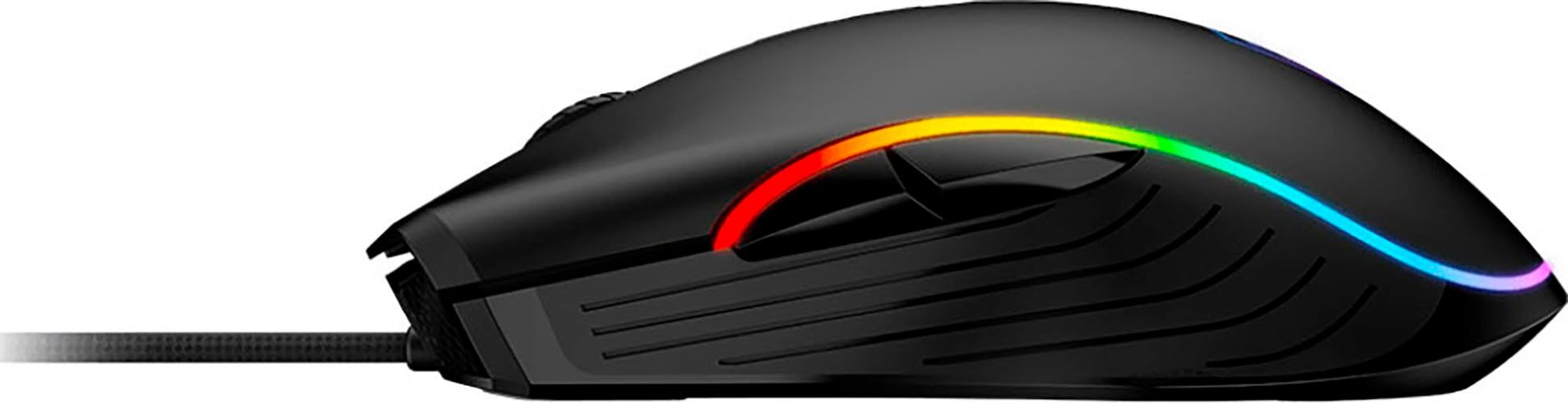 MSI Gaming-Maus "Forge GM300", schwarz, B:7cm H:4,1cm T:12,7cm, Computer-Mäuse, Gaming-Maus