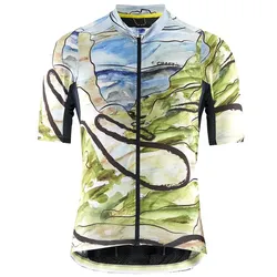 CRAFT ADV Endur Graphic Fahrradtrikot Herren 396332 - blaze/free S