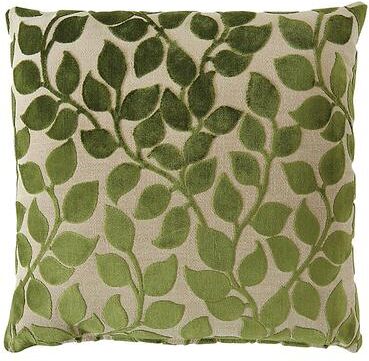 "Vivy Cut Velvet Pillow - Sage 12"" x 20"" - Ballard Designs"